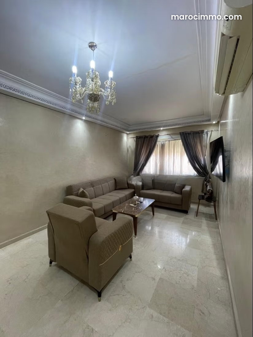Appartement meublé avec piscine à Guéliz Marrakech — Marrakech