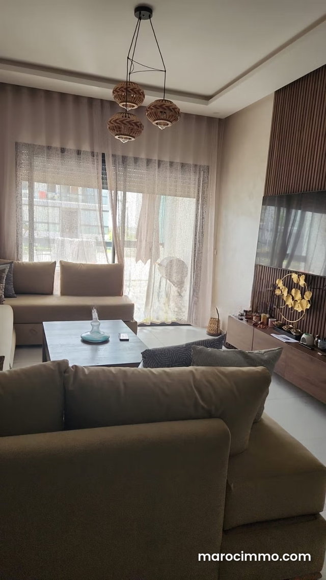 À VENDRE Appartement Pemium 2 BELLES TERRASSES, Mansouria. 77 m². Parking titrée — 5