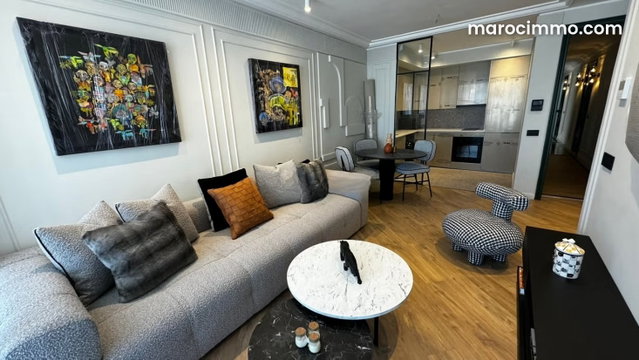 Superbe appartement à louer à Triangle d'Or. 2 grandes pièces. Bien meublé — 3