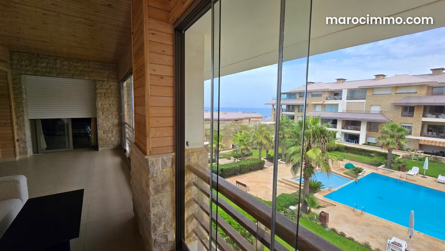 Appartement 154 m² vue mer, accès plage, Sidi Bouknadel — Sidi Bouknadel