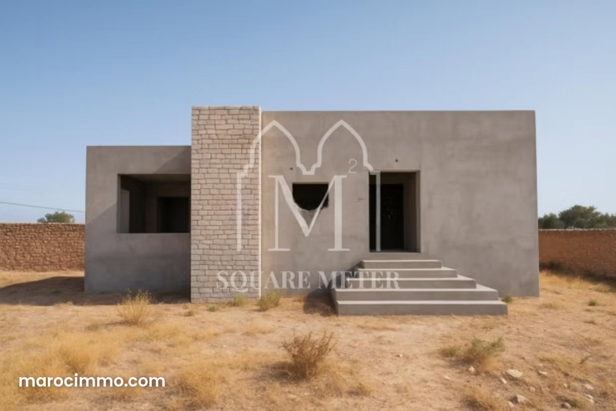 300 m² Villa on 1,040 m² of Land in Essaouira, Marrakech Road — Essaouira