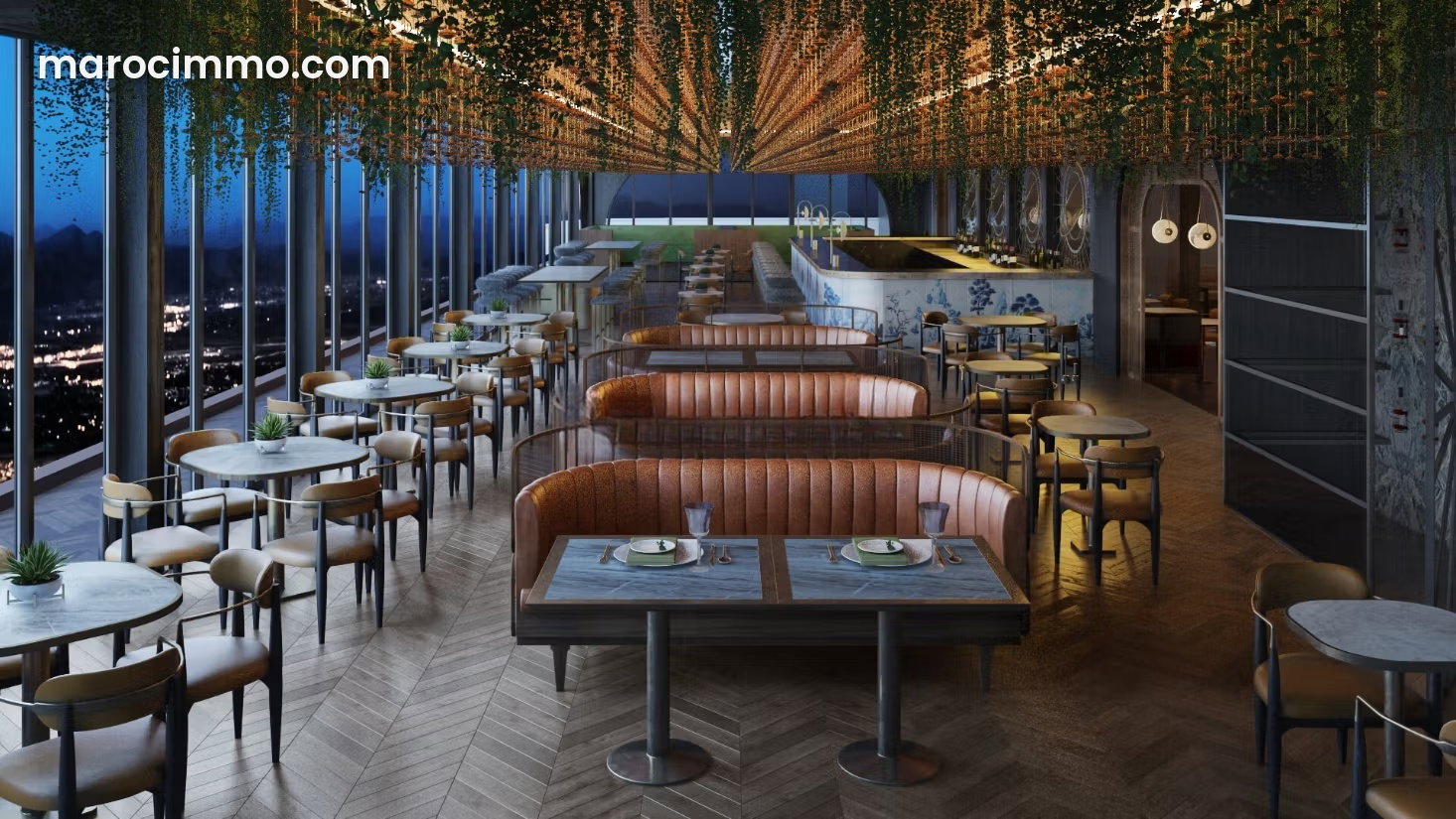 350 m² Commercial Premises, Californie, Casablanca, Turnkey Business — Casablanca