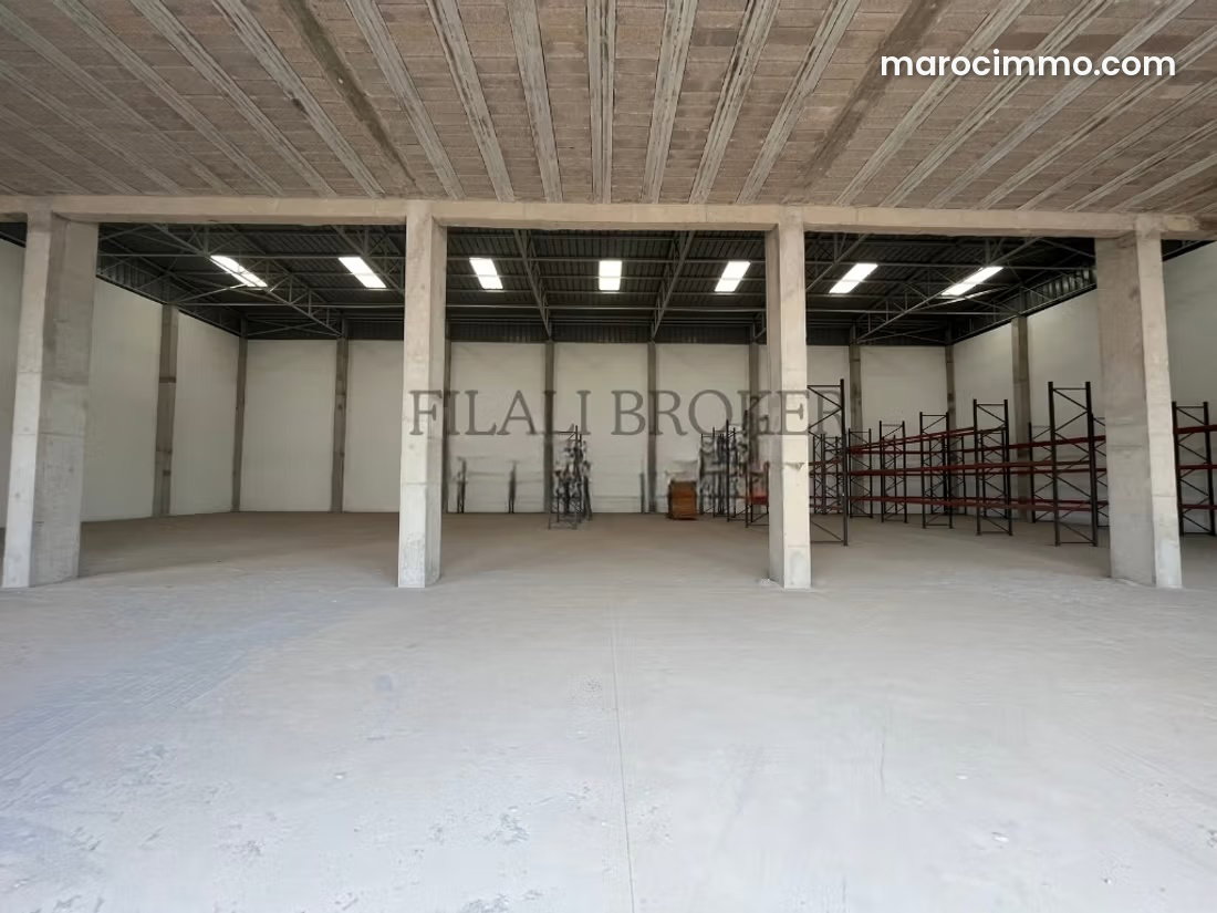 1,200 m² Commercial Premises, Errahma, Casablanca, For Rent — Casablanca