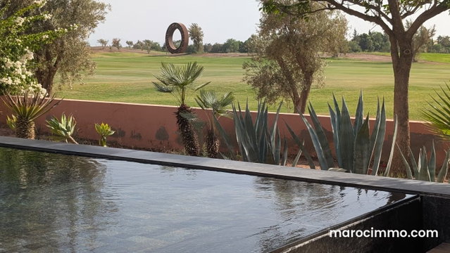 Villa de prestige à louer à Al Maaden Marrakech vue sur — 4