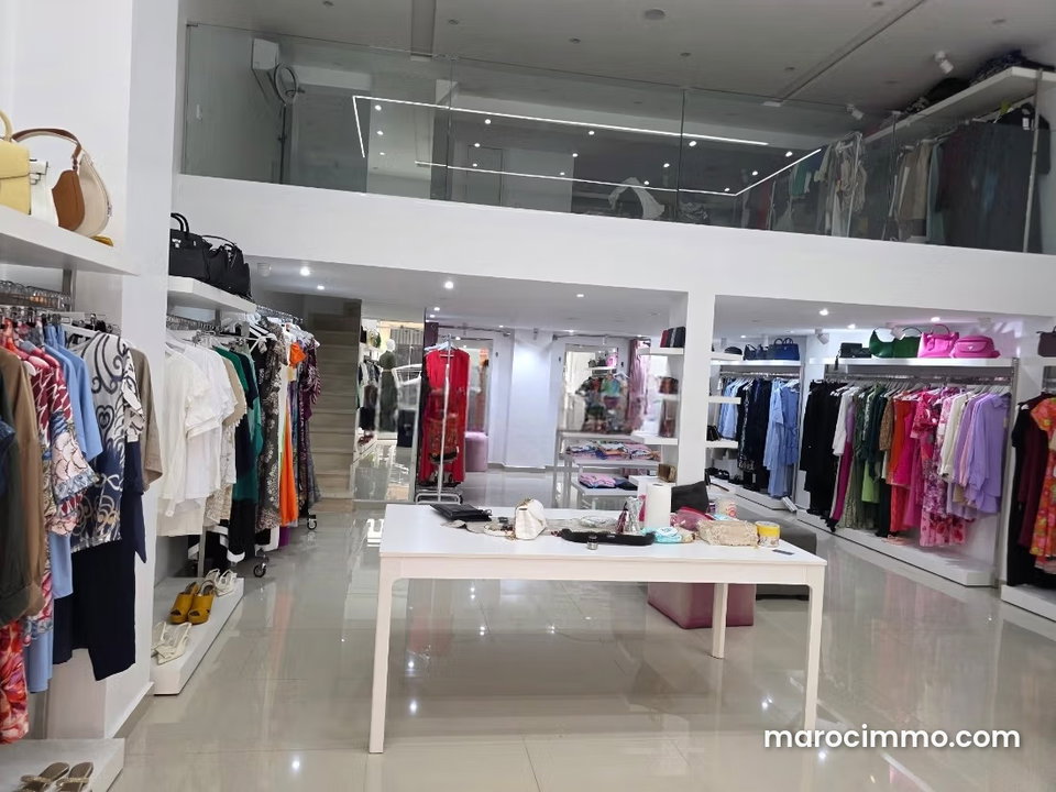 Magasin aménagé quartier Mazola