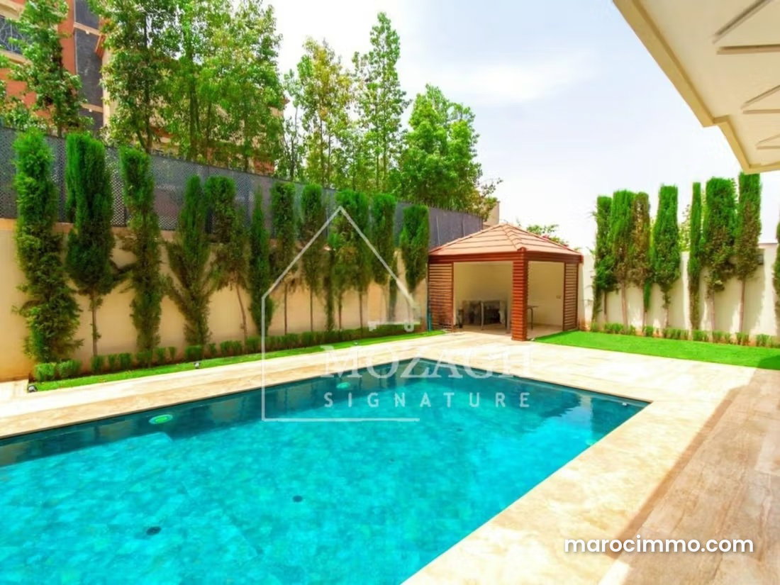 Villa moderne 4 chambres avec piscine, Hay Targa, Marrakech — Marrakech