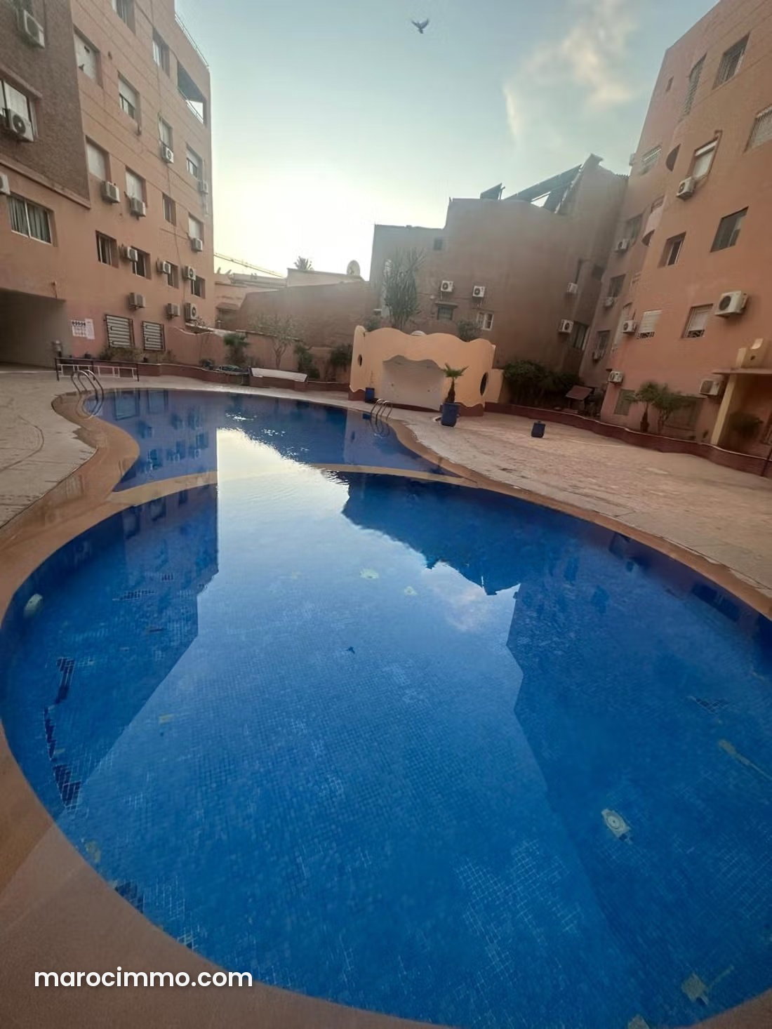 Apartment with terraces and swimming pool in Gueliz, Marrakech — Marrakesh