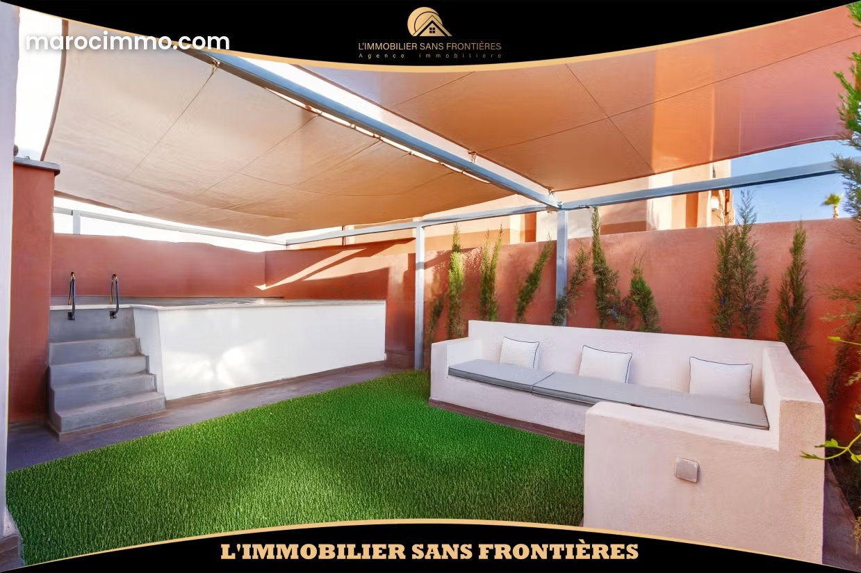 Furnished Apartment with Private Pool on Amezmiz Road, Marrakech — Marrakesh