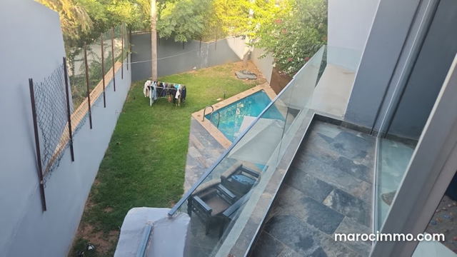 Villa meublée 3 chambres avec piscine à la Ville Verte — بوسكورة