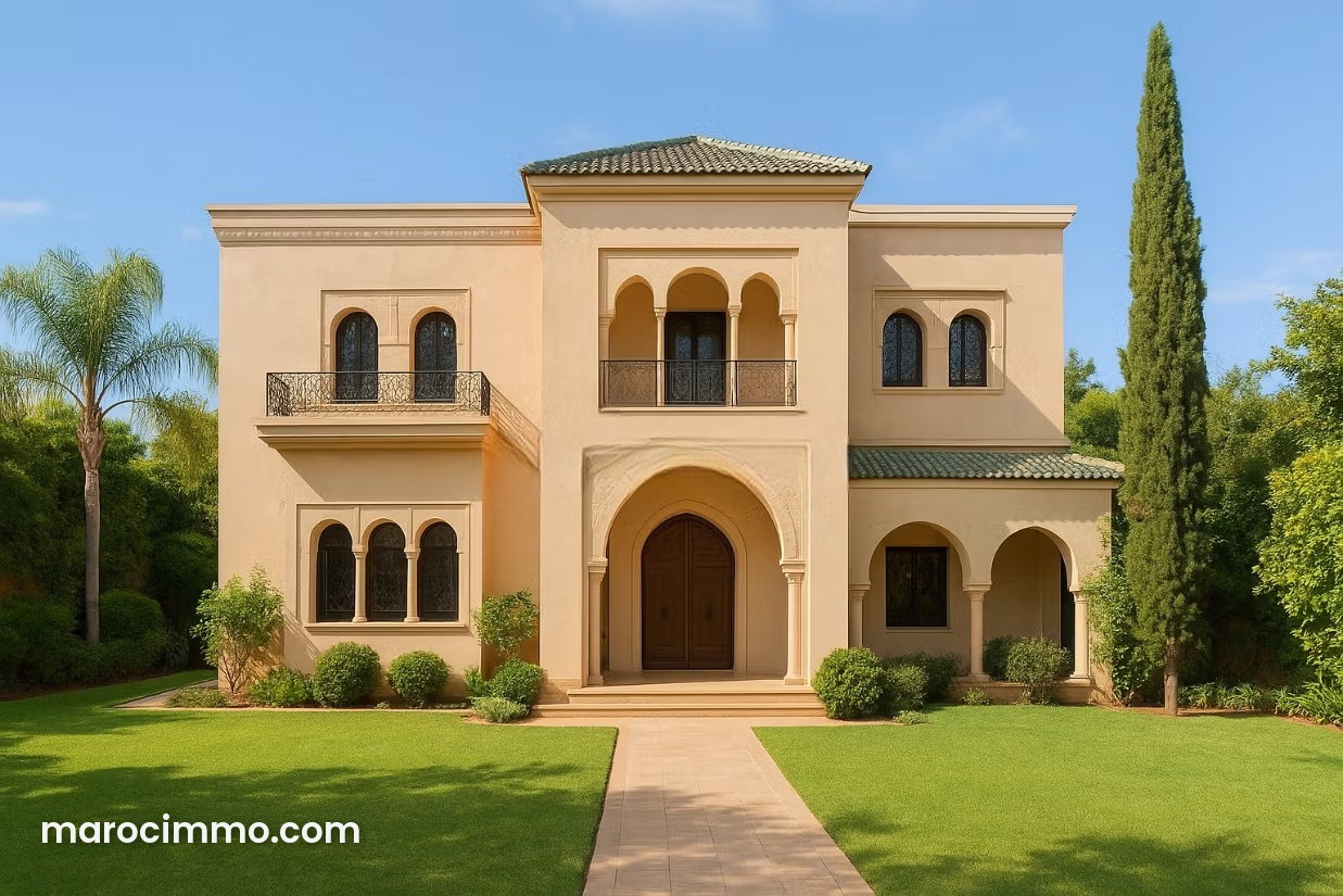 550 sqm villa with a 1,400 sqm garden for sale in Souissi, Rabat — Rabat