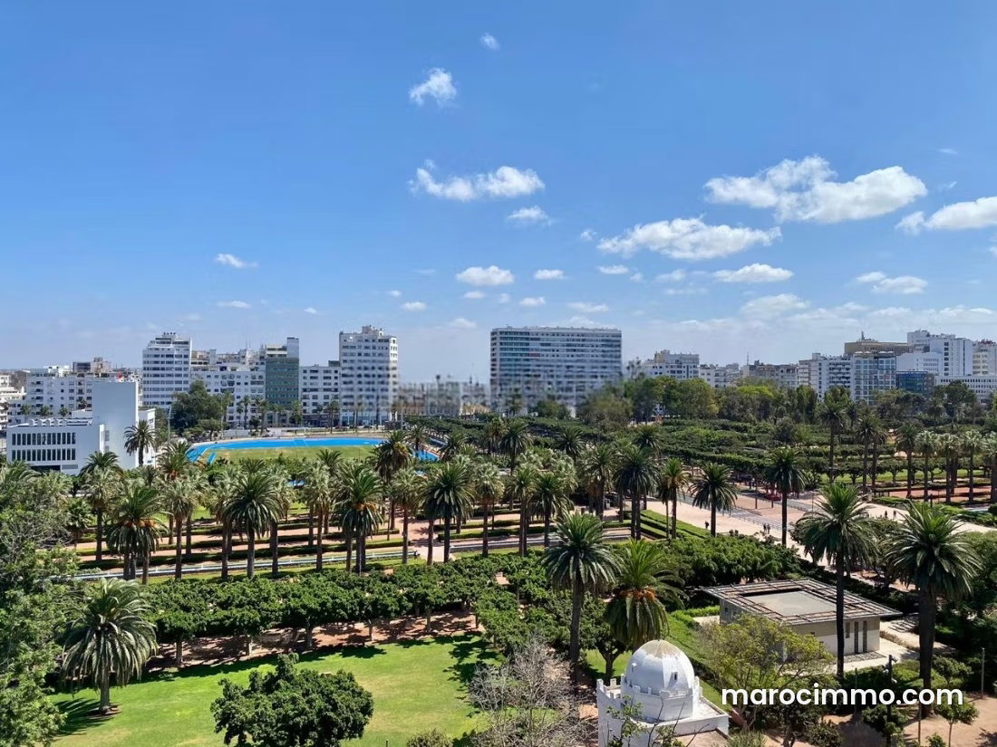 220 sqm Apartment with Park and Cathedral Views, Gauthier, Casablanca — Casablanca