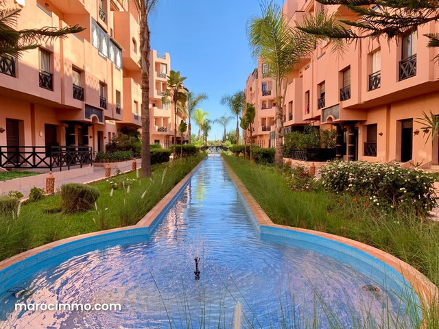 Beautiful 2-bedroom apartment for rent in Marrakech Palmeraie with pool — 5