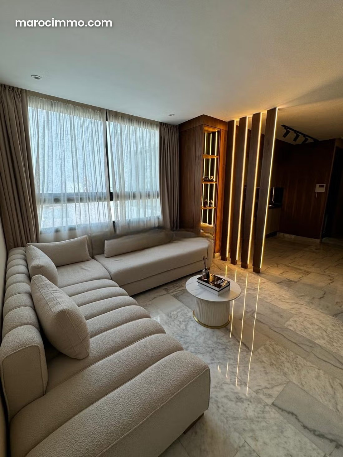 Furnished studio with garage, Racine, Casablanca — Casablanca