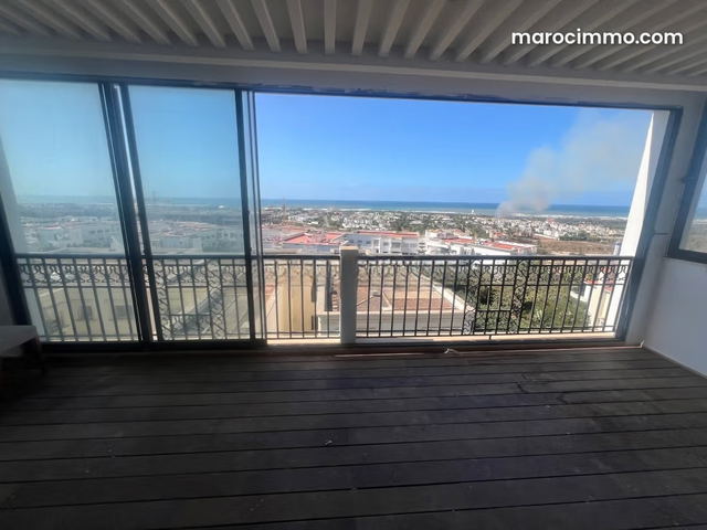 Location d'un appartement à Ain Diab. Surface totale 250 m². Climatisation et piscine — Casablanca
