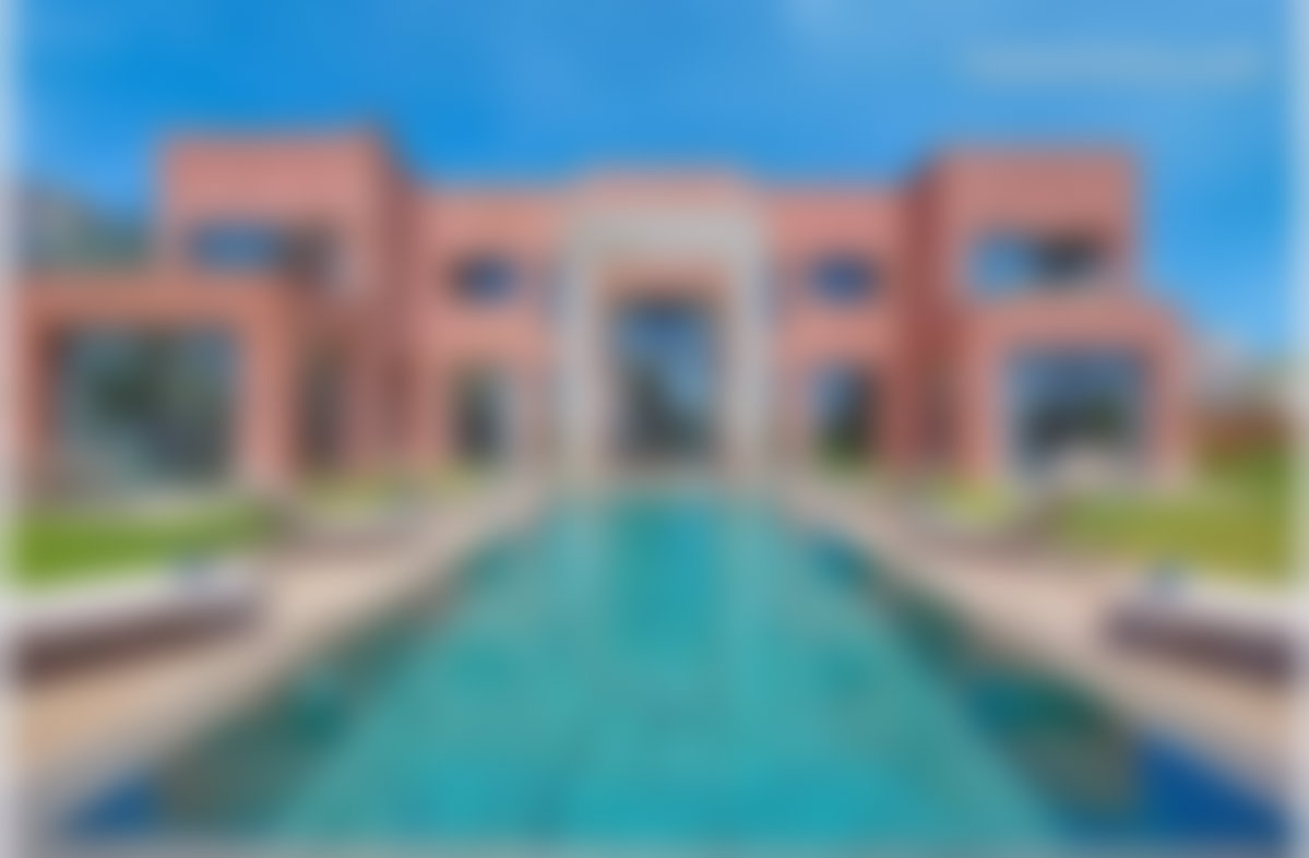 Villa neuve 628 m², vue golf et Atlas, Les Portes de Marrakech