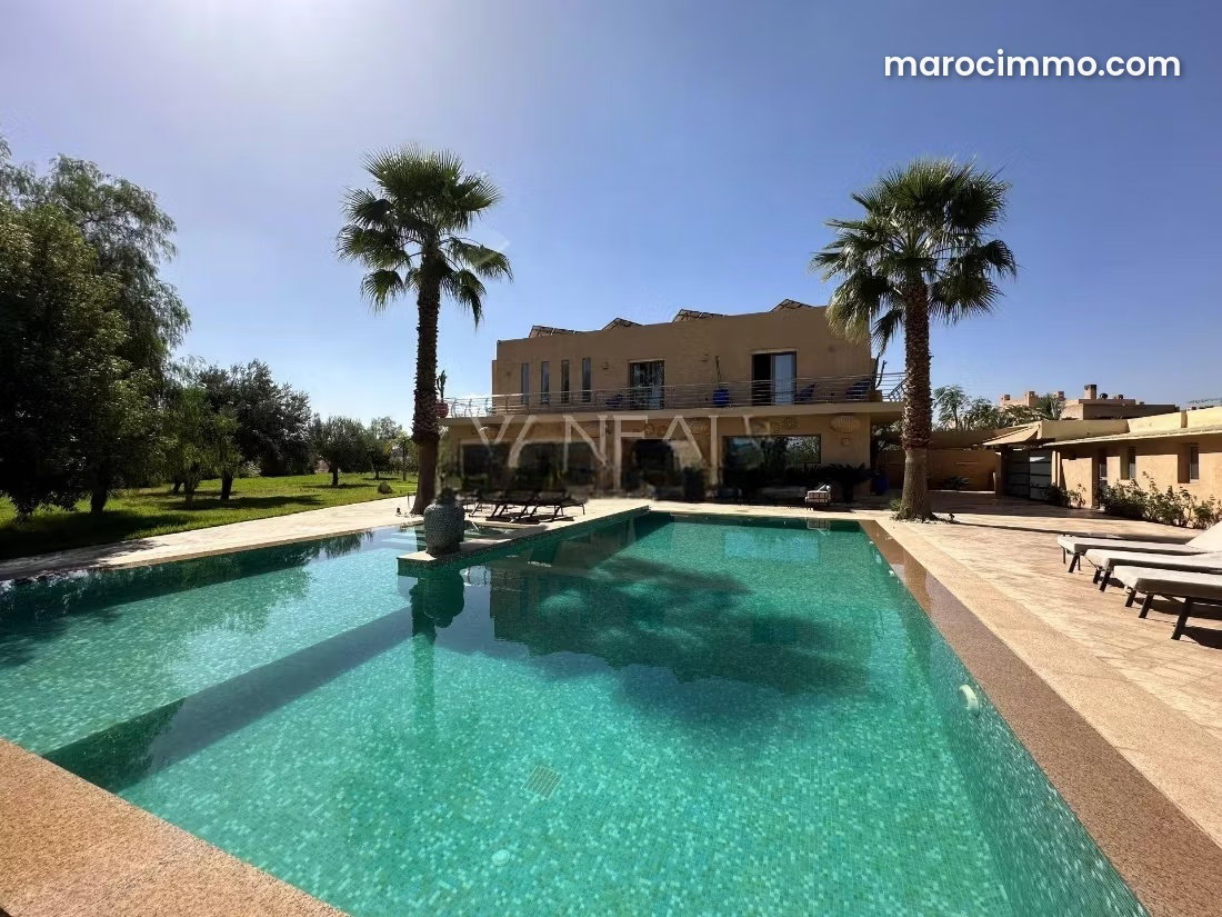450 sqm villa with swimming pool and golf course views, Portes de Marrakech — Marrakesh