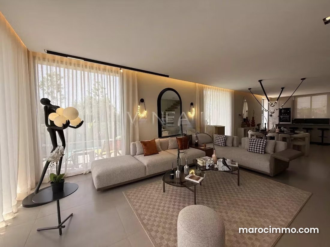 New 200 sqm Villa with Pool and Garden, Les Portes de Marrakech — Marrakesh