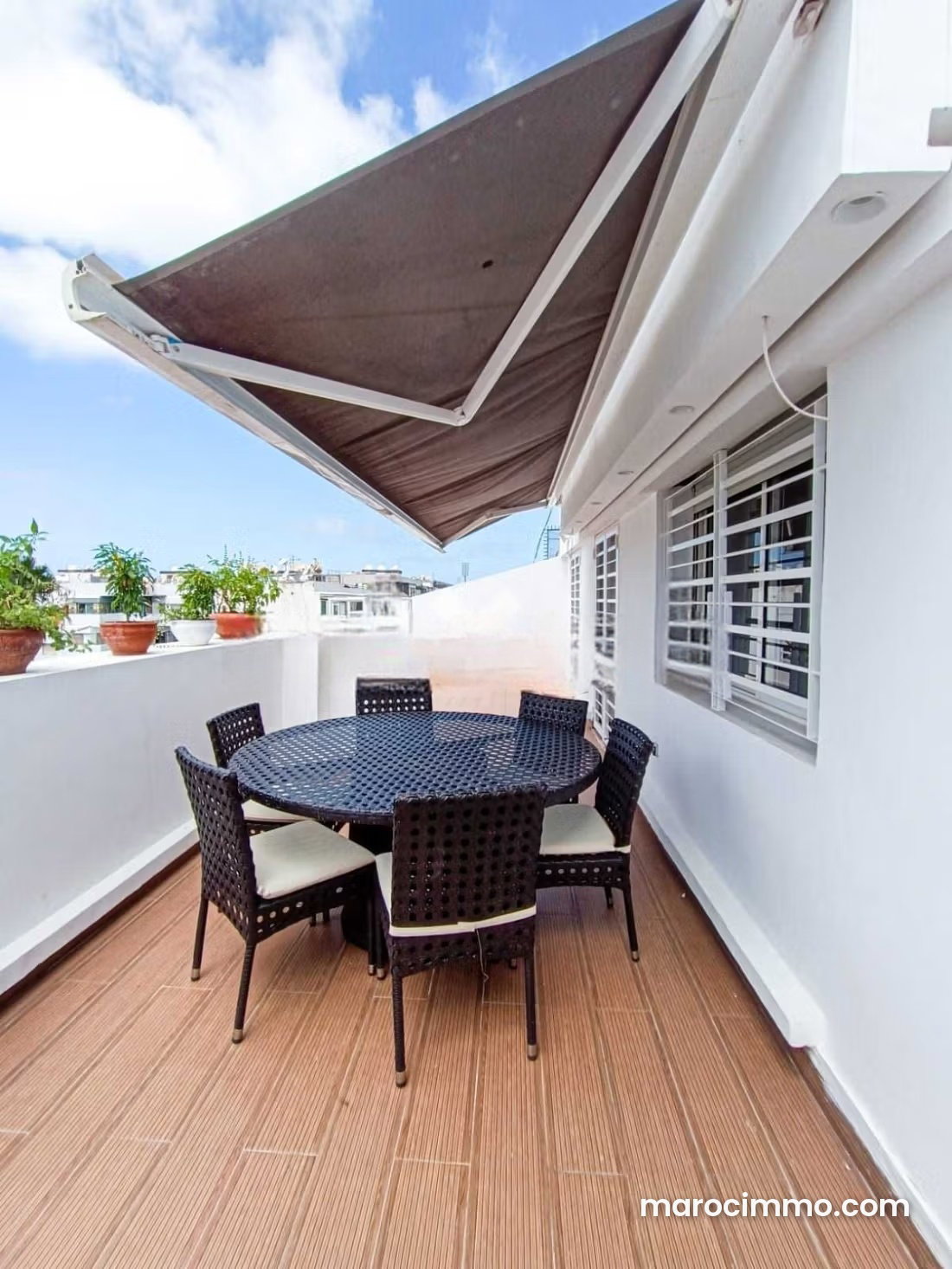 91 m² Apartment, 2 Bedrooms, Terrace and Garage, Maârif Extension — Casablanca
