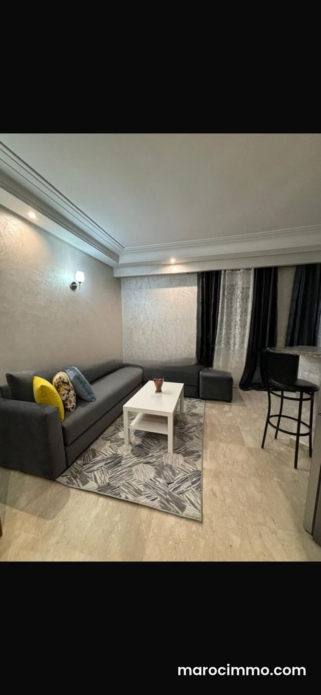 Bright apartment for rent in Maârif Extension, Casablanca — Casablanca