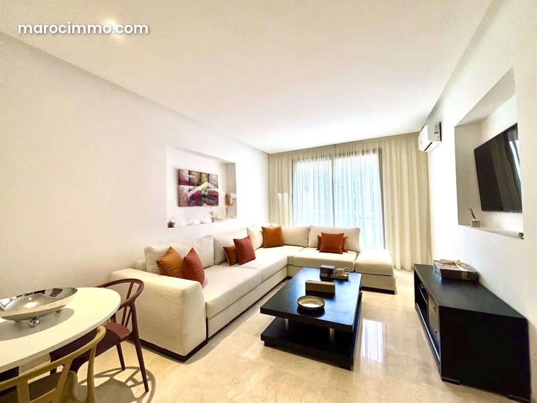 Furnished 82 sqm Apartment, Two Bedrooms, Anfa, Casablanca — Casablanca