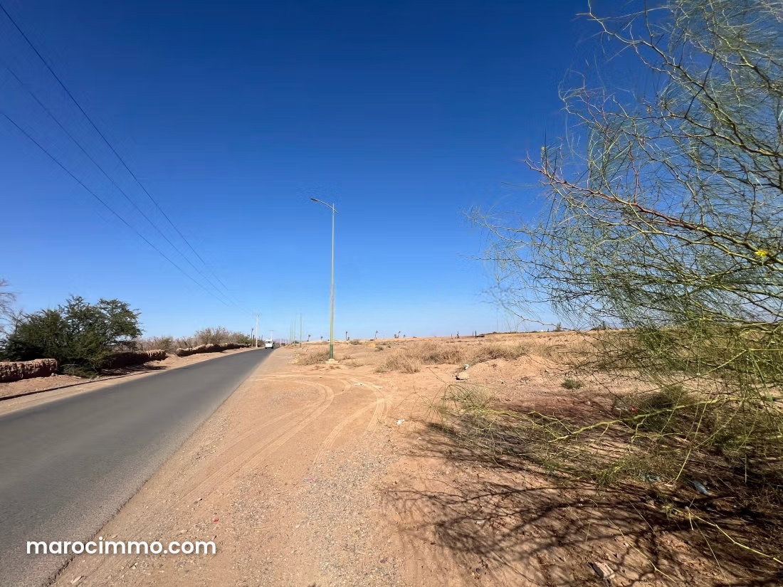Terrain constructible 2 hectares, Route de Fès, Marrakech — Marrakech