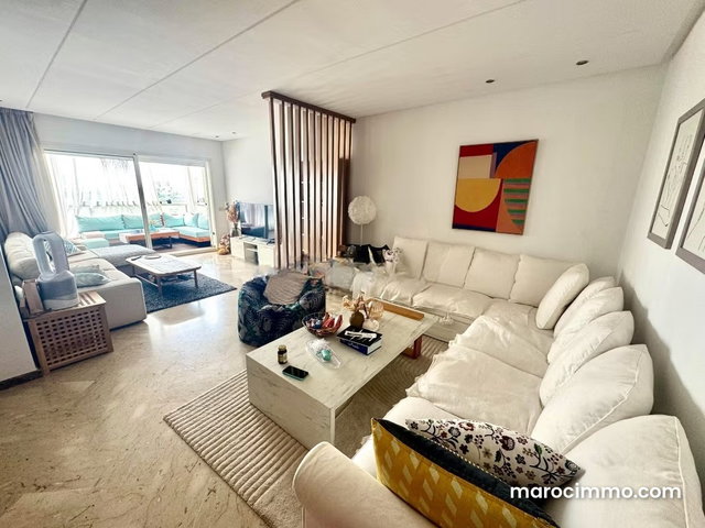 A Darbouaaza Appartement A Vendre Dans Une Résidence Avec Piscine Avec Accessoires Direct À La Mer Vue: — 4
