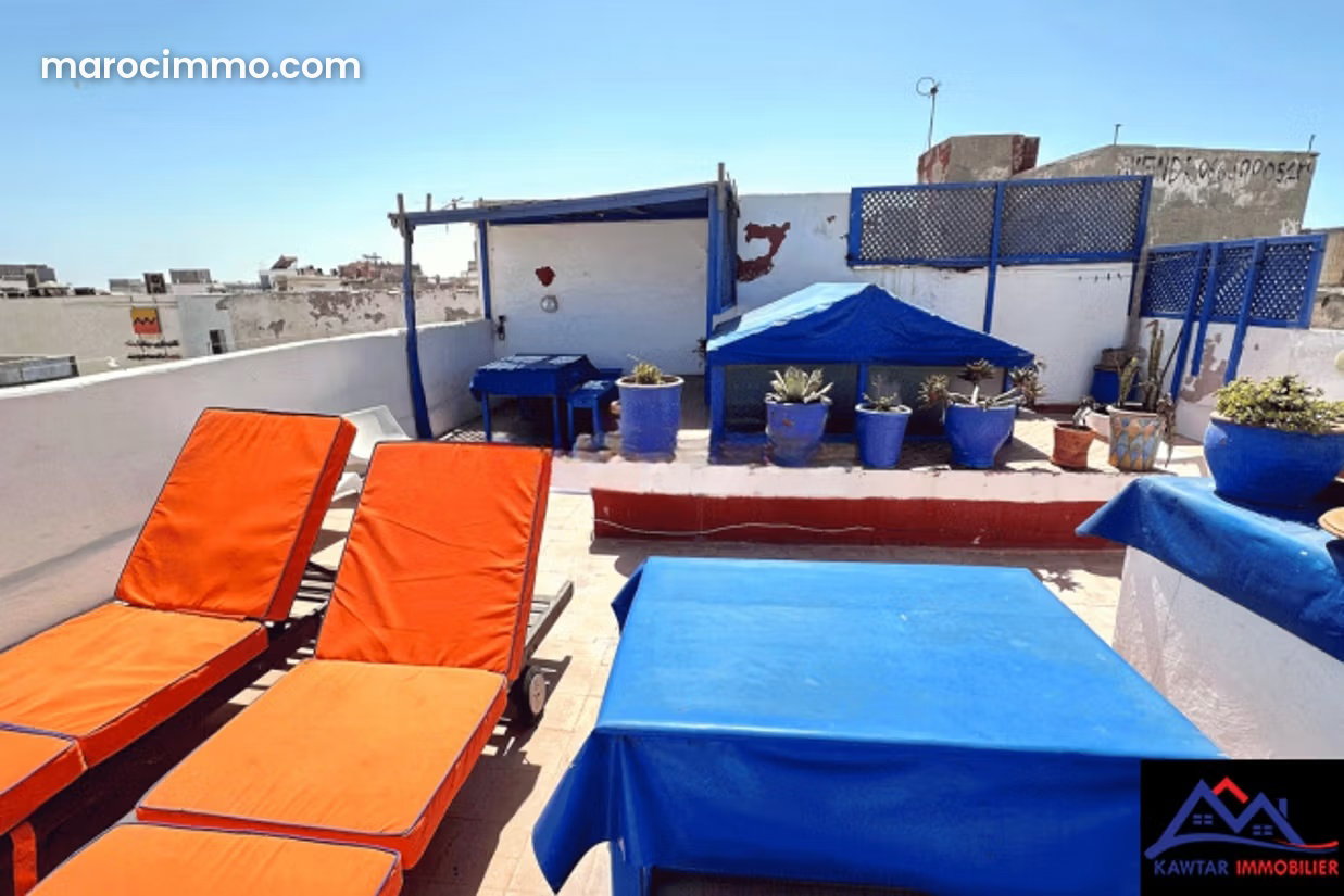 Villa sur trois niveaux à vendre, Médina d'Essaouira — Essaouira