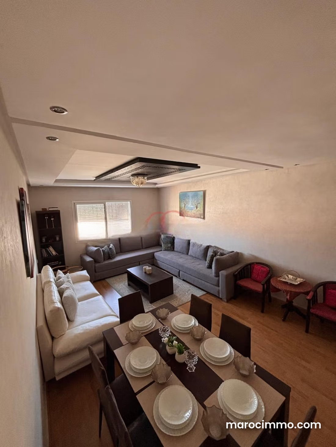 Appartement meublé 83 m² à Technopolis Salé avec ascenseur — Salé