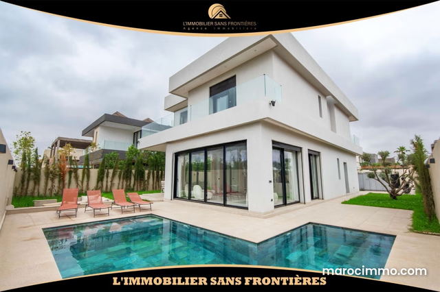 Villa meublée à vendre à Route d’Ourika, Golf Akenza km 10,480 m², Marrakech — مراكش