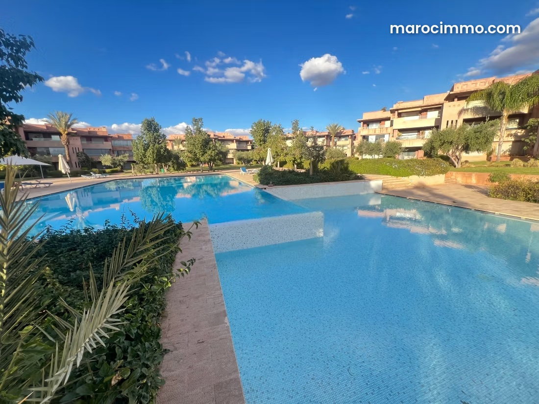 Furnished 120 sqm Apartment with Swimming Pool in Agdal, Marrakech — Marrakesh