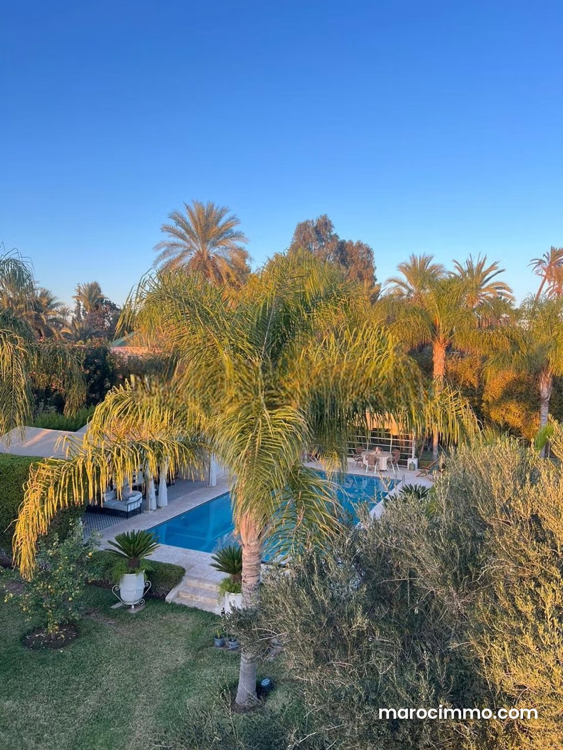Villa 3160 m² avec piscine et vue montagne, Route d'Ourika Marrakech — Marrakech