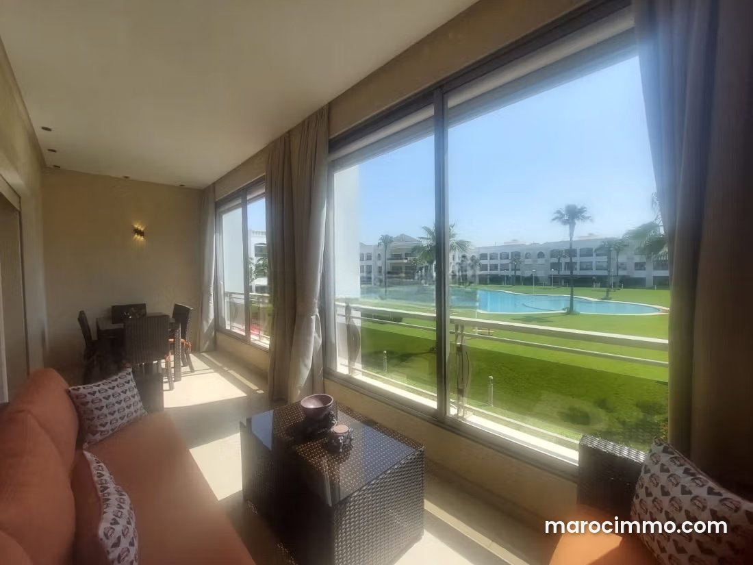 Appartement 230 m² avec piscine et jardin, Ville Verte Bouskoura — Bouskoura