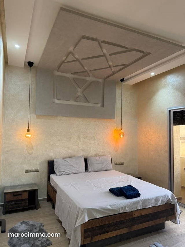 Très bel appartement en location à Agdal. Superficie 60 m². Bien meublé — 3