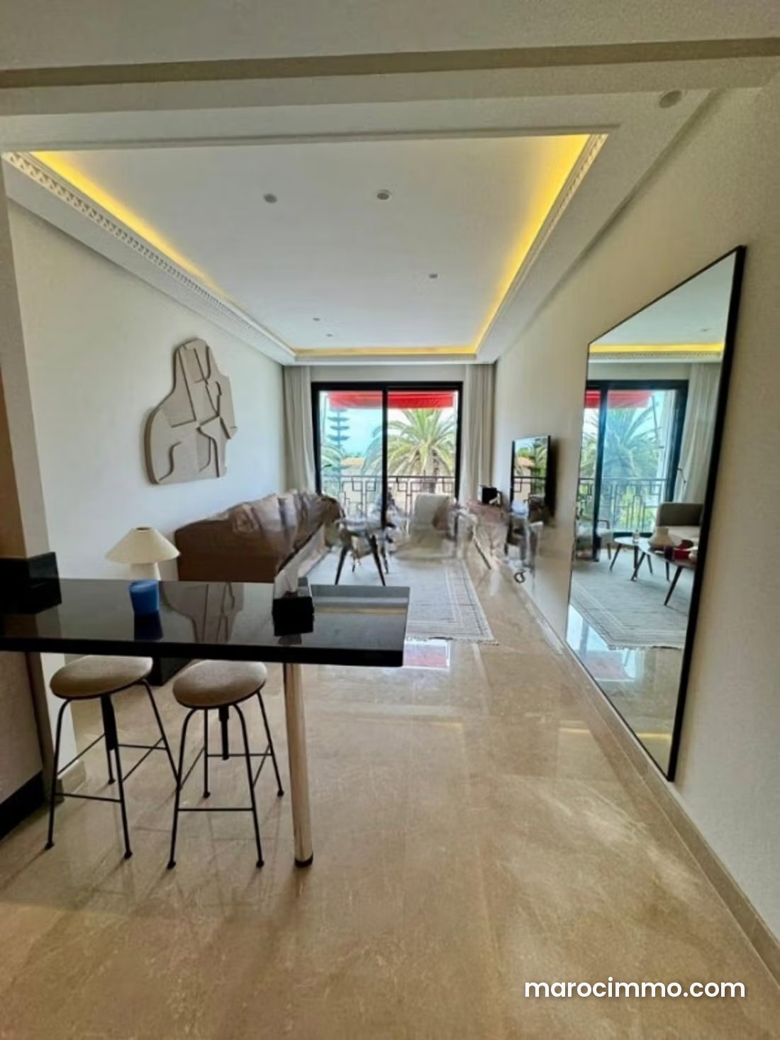 Furnished 1-Bedroom Apartment for Rent, Aïn Diab, Casablanca — Casablanca