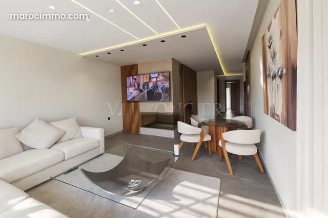 Beautiful Modern Furnished Apartment for Sale – 2 Bedrooms in Racine, Casablanca — 2