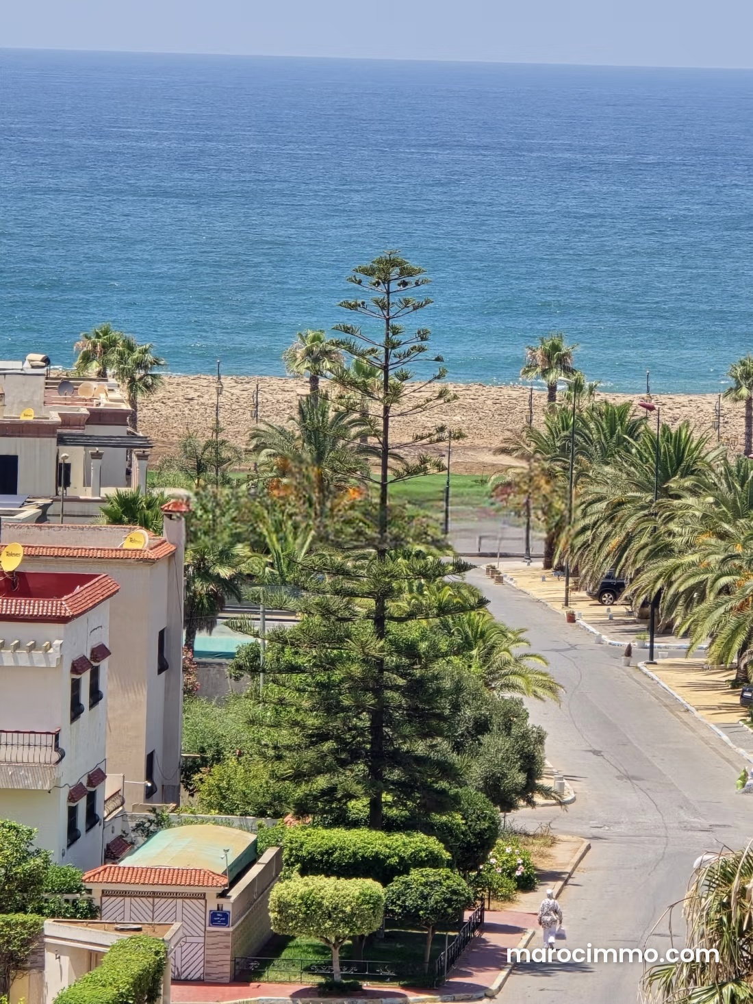Furnished sea-view apartment in Hay el Fath, Rabat — Rabat