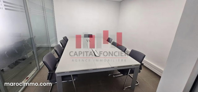 Villa professionnelle aménagée de 500 m de surface exploitable a la location en plein quartier ANFA — 5