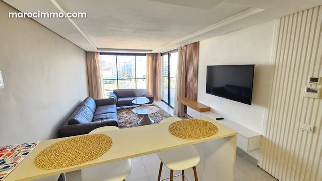 Sublime studio neuf meublé 74 m2 avec terrasse — 4