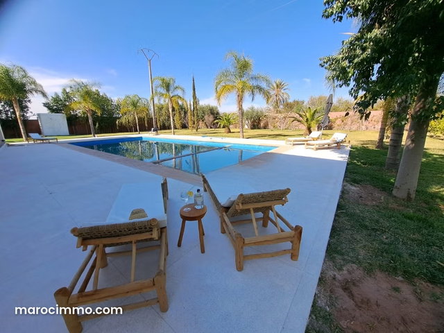 Vente villa 9 chambres route Ouarzazate Marrakech — 3