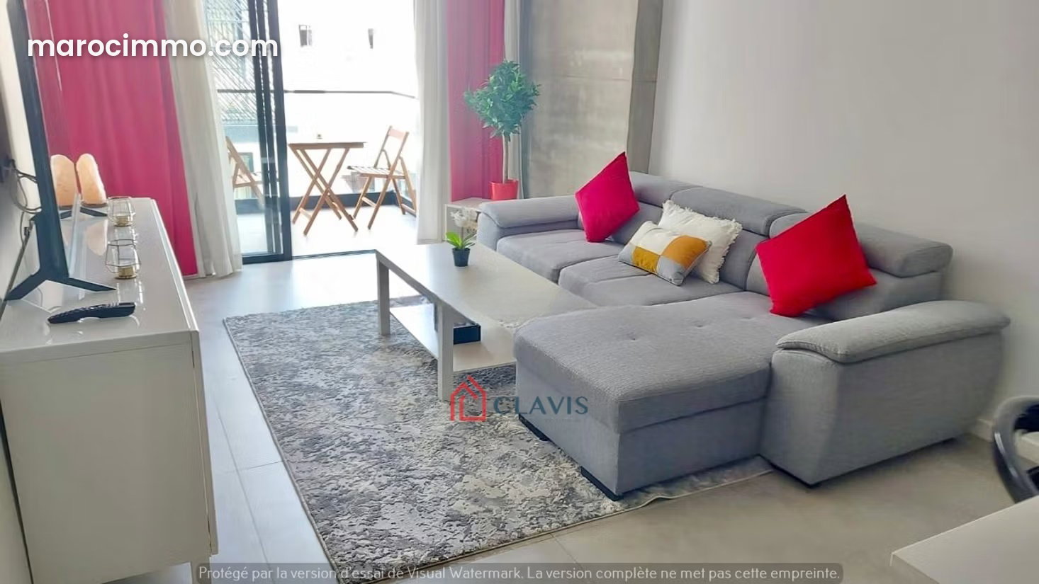 Furnished 50 m² Apartment, 1 Bedroom, Gauthier, Casablanca — Casablanca
