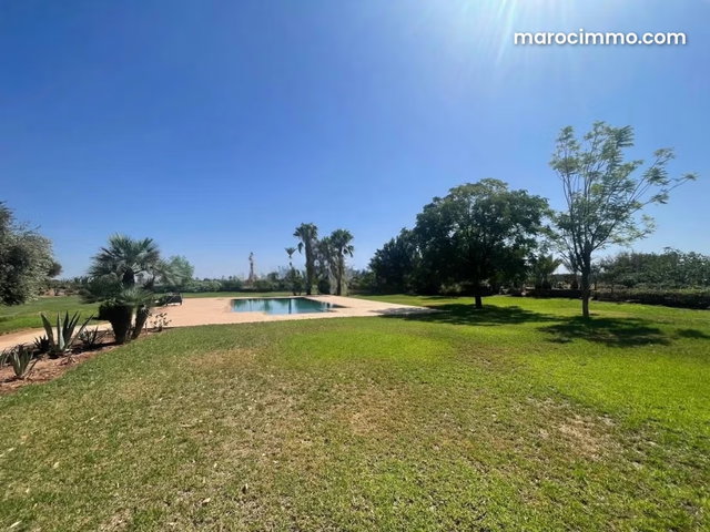 Magnifique villa riad a vendre marrakech kms 12 — 4