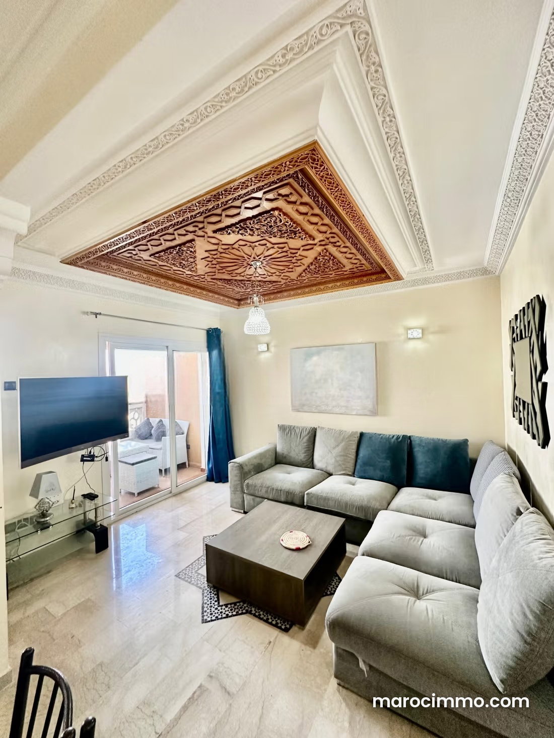 Appartement meublé avec piscine à louer El Mansouria — El Mansouria