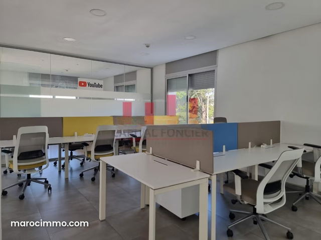 Villa a usage professionnel de 450 m de surface utile a la location en plein quartier Anfa — الدار البيضاء