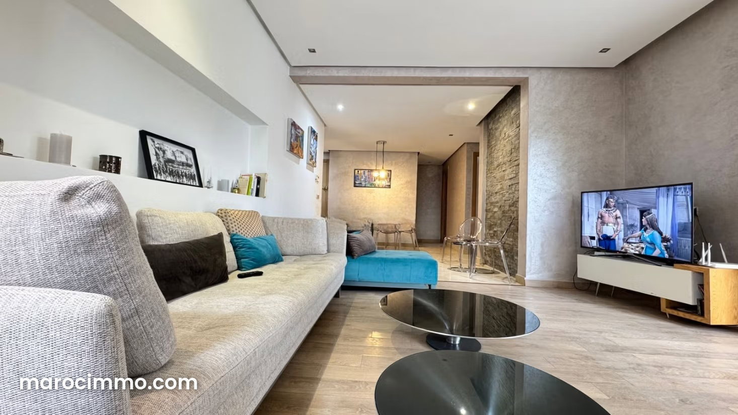 Appartement meublé à louer, Ville verte à Bouskoura — Bouskoura