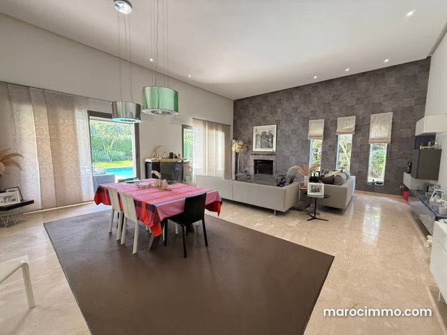 Bouskoura/Casadiaa Villa vide plain pied 400m² Piscine — 5