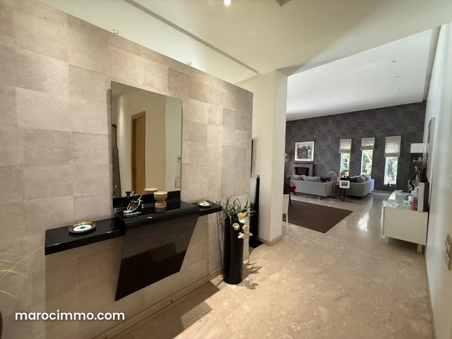Bouskoura/Casadiaa Villa vide plain pied 400m² Piscine — 4