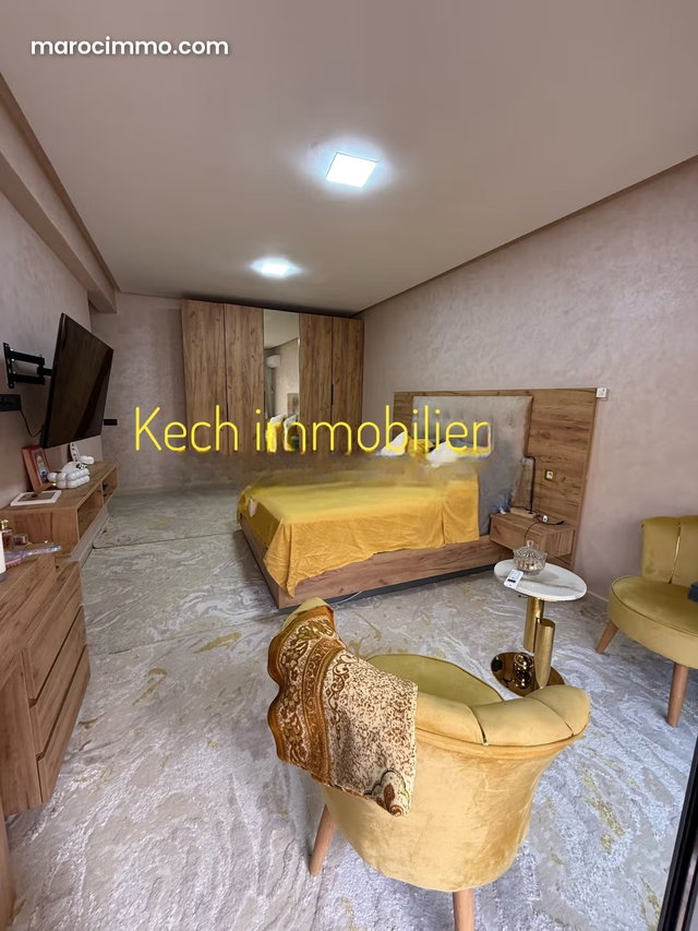 Apartment for rent in Route Amizmiz. 3 comfortable rooms. Parabolic system and secure residence — 2