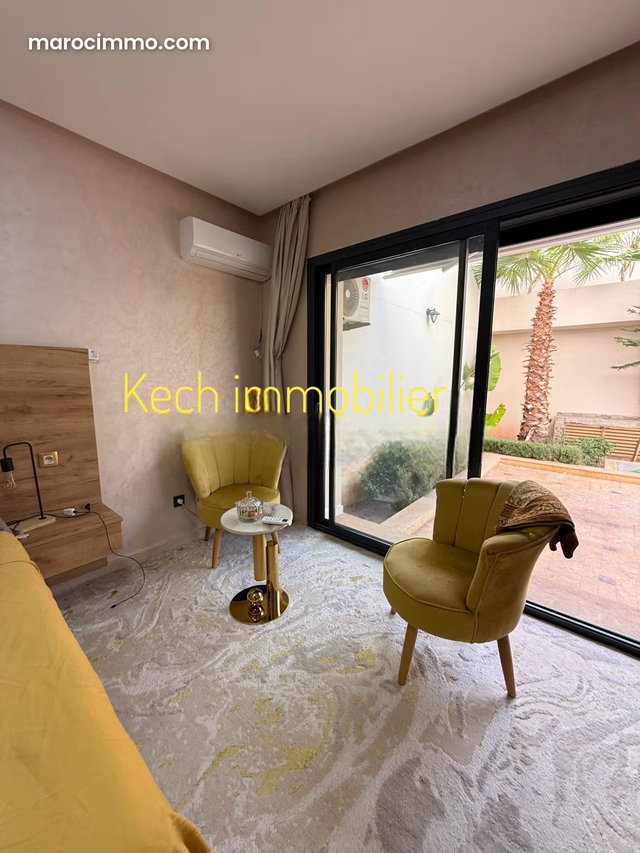 Apartment for rent in Route Amizmiz. 3 comfortable rooms. Parabolic system and secure residence — 3