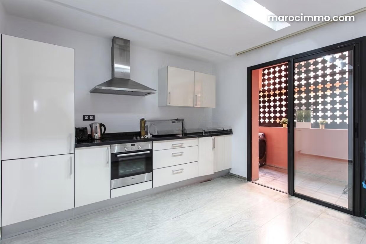 100 m² Apartment with Terrace and Garage, Guéliz, Marrakech — Marrakesh
