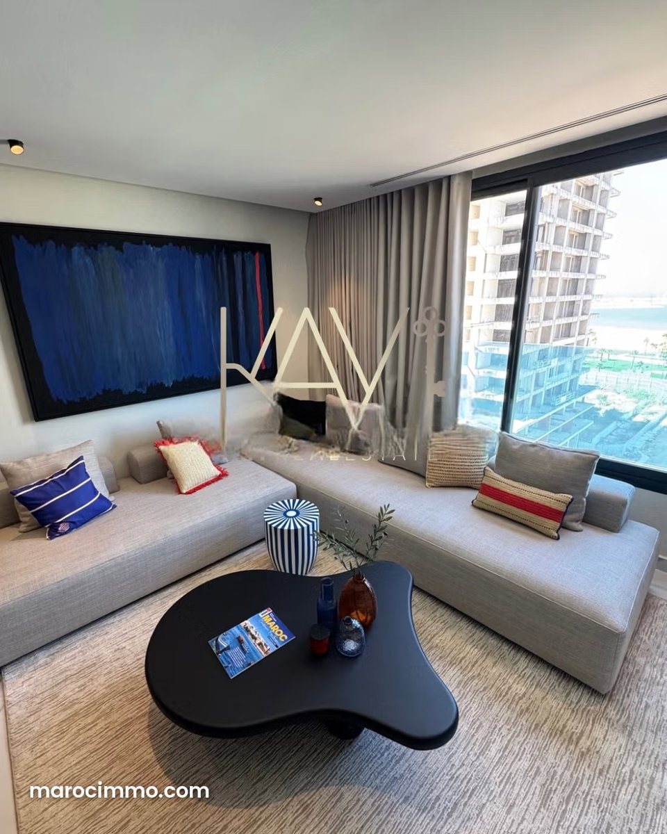Beautiful apartment for rent in De La Plage. Total area 80 m². With elevator
